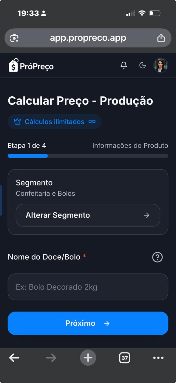 Passo 01 — Informações